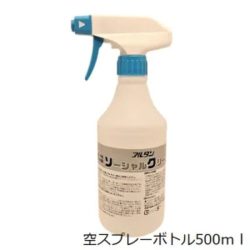 ソーシャルクリーン専用スプレーボトル500ml アルタン [ケース販売]画像
