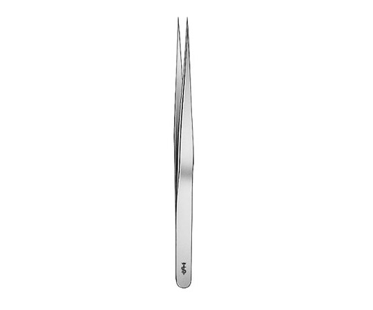 マイクロ結紮ピンセット　直　先端0.3mm　12cm画像