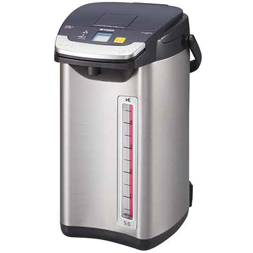 蒸気ﾚｽVE電気まほうびん とく子さん 5.0L ﾌﾞﾗｯｸ 1台