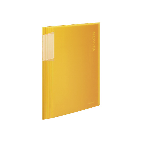 ノビータ　クリアカラー　Ａ４縦　４０Ｐ　黄画像