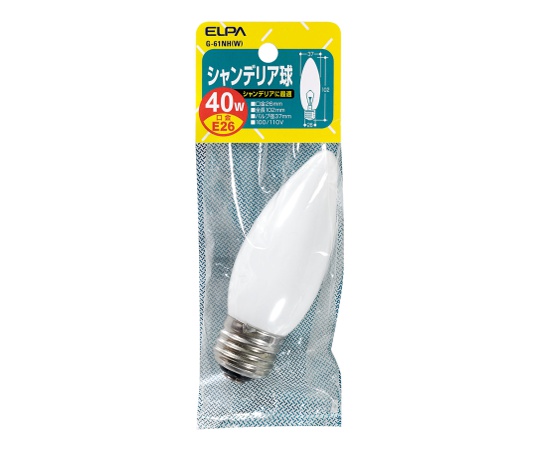 シャンデリア E26 40W画像