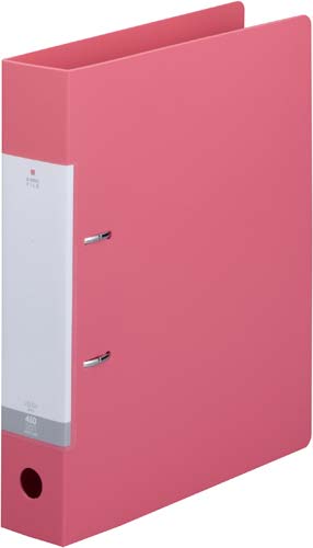 Ｄリング２穴ファイル　赤Ａ４縦背幅５６ｍｍ画像