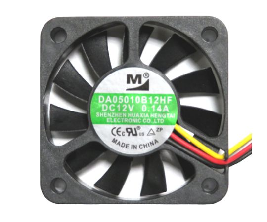 DC軸流ファン　Highスピード　2ボールベアリング　50mm角厚さ10mm　DC12V