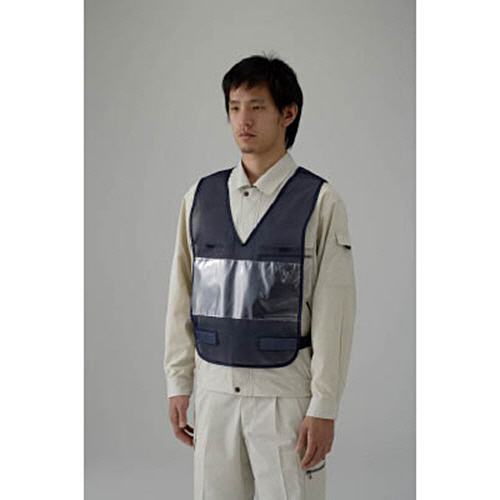 差し込み式ﾍﾞｽﾄ紺 胴囲108~128cm 1着画像