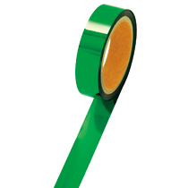 ﾒｯｷﾃｰﾌﾟ 幅25mm×長さ50m 緑 1巻画像