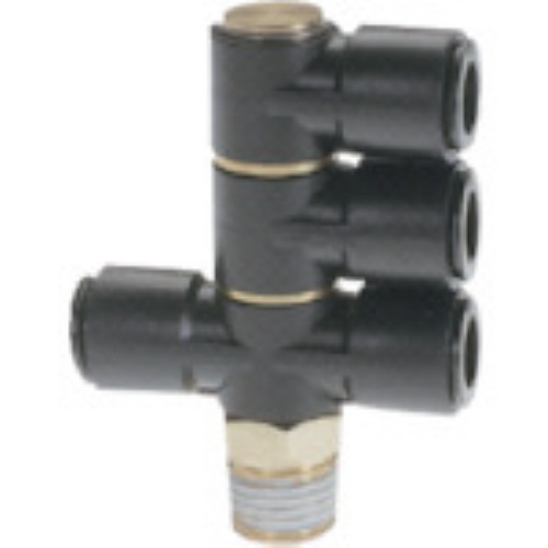 ﾌｼﾞﾄﾘﾌﾟﾙﾊﾞﾝｼﾞｮｰ(樹脂) 8mm R3/8 1個画像