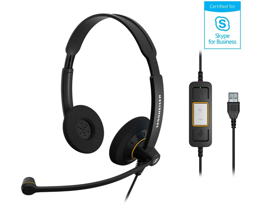 両耳USBヘッドセット SC 60USB ML