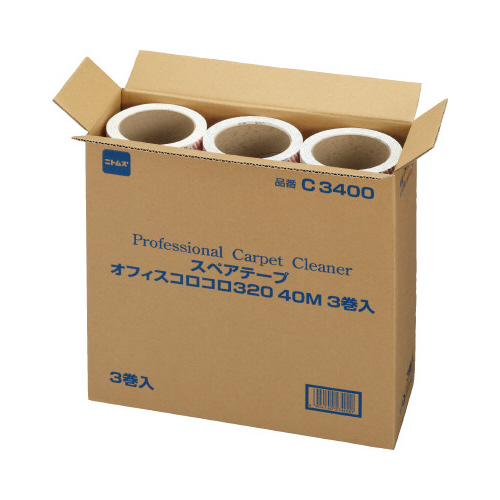 オフィスコロコロ　スペアテープ３２０（４０ｍ）３巻画像
