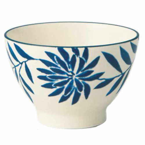 茶碗 11.5cm AIKA 硬質陶器 ボタニカルリーフ画像