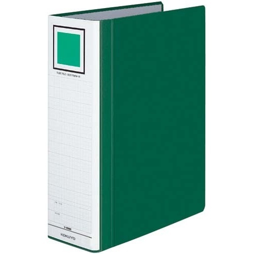 チューブＦエコツインＲ緑Ａ４縦背幅９５ｍｍ３冊画像