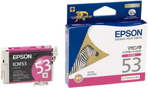 純正インク　ＩＣＭ５３　マゼンタ画像