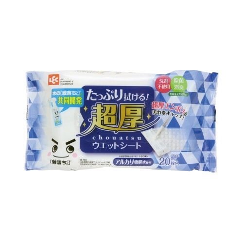 水の激落ち　超厚ウエットシート　２０枚入画像