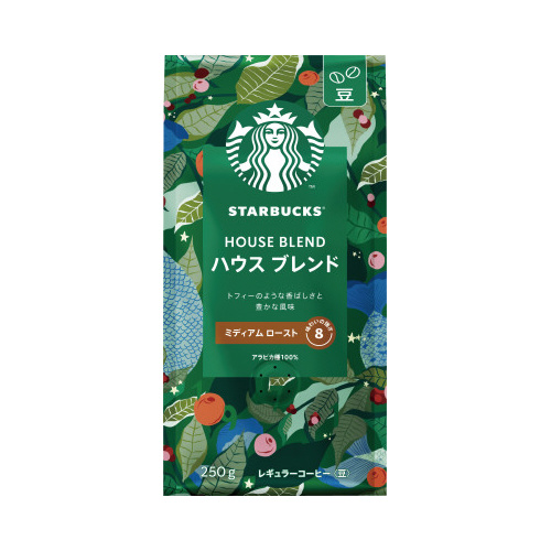 スターバックスコーヒー豆ハウスブレンド２５０ｇ×３画像