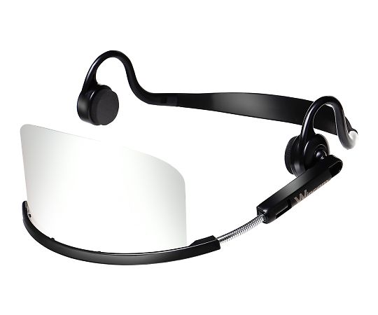 ウインカム　ヘッドセットマスク　ブラック画像