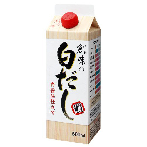 創味の白だし 500ml 1個画像