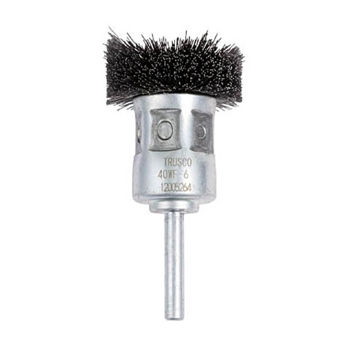 ﾌﾗﾜｰ型 ﾜｲﾔｰﾌﾞﾗｼ 40φ 1個画像