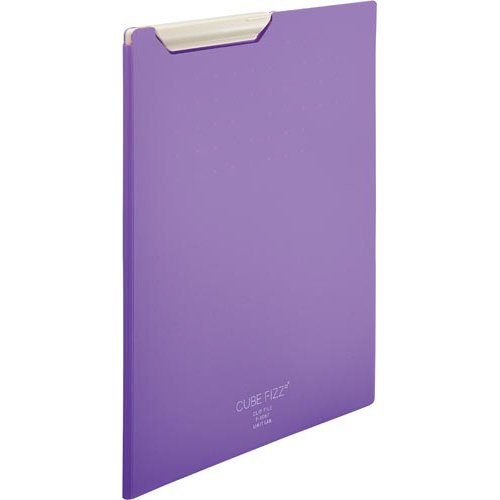 ＣＵＢＥ　ＦＩＺＺ　クリップファイルＡ４　パープル画像