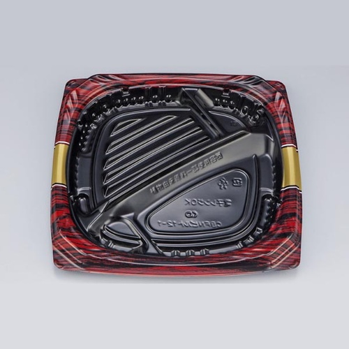 シーピー化成 弁当容器 CBFNビルト12-1 ボルドG 本体画像