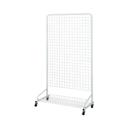 スキマ　ネット什器　幅９００　ホワイト画像