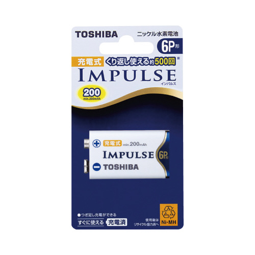 ニッケル水素充電池　高容量　６Ｐ形画像