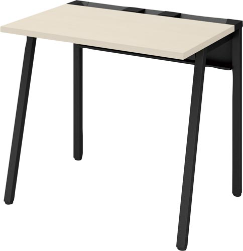 リーンデスク　Ｄ６００Ｗ８００　黒脚　ＮＡ