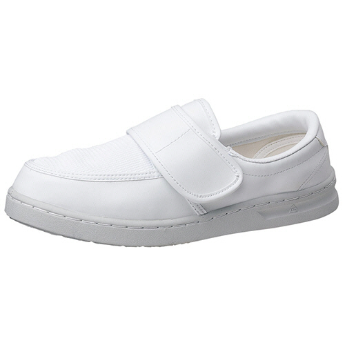 男女兼用 静電作業靴 ｴﾚﾊﾟｽ M103 ﾎﾜｲﾄ 22.5cm 1足画像