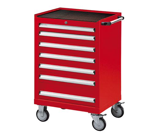 キャビネットワゴン　引出し7段タイプ　630×500×993mm