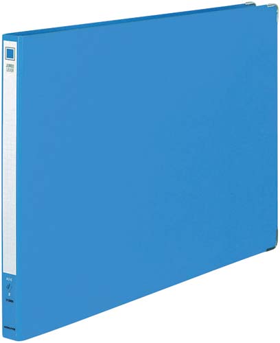 ジャンボレバーＦ　Ｚ式青Ａ３横背幅２９ｍｍ１０冊