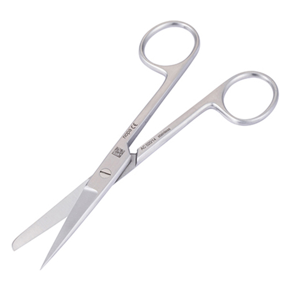 外科剪刃　片尖　直　145mm画像