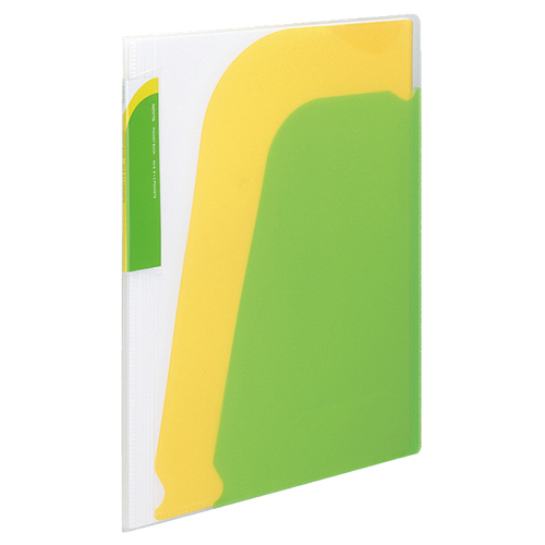 ﾎﾟｹｯﾄﾌﾞｯｸ(ﾉﾋﾞｰﾀ) A4ﾀﾃ ﾗｲﾄｸﾞﾘｰﾝ 1ｾｯﾄ(10冊)画像