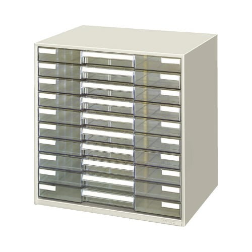 レターケース透明プラスチック引き出しＡ３　１０段画像