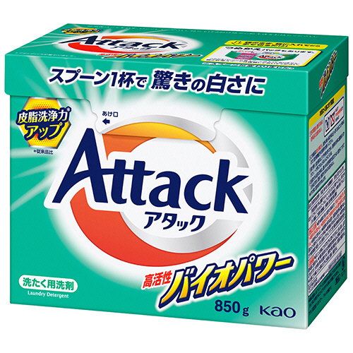 ｱﾀｯｸ 高活性ﾊﾞｲｵﾊﾟﾜｰ 本体 850g 1箱画像