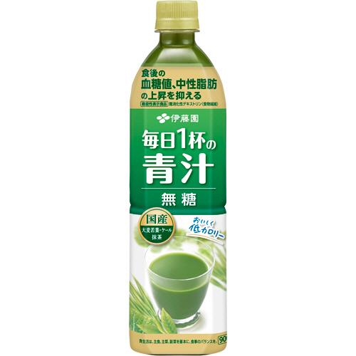 毎日1杯の青汁 無糖 900g ﾍﾟｯﾄﾎﾞﾄﾙ 1ｹｰｽ(12本)