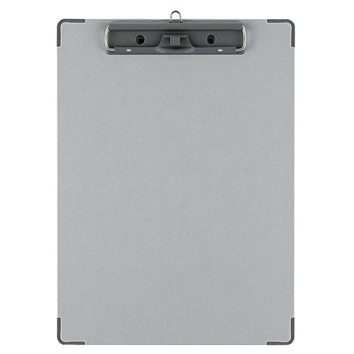用箋挟B(ｸﾛｽ貼り) A4ﾀﾃ ｸﾞﾚｰ 1ｾｯﾄ(10枚)画像