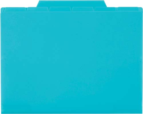 ６インデックスフォルダーＡ４　ブルー画像