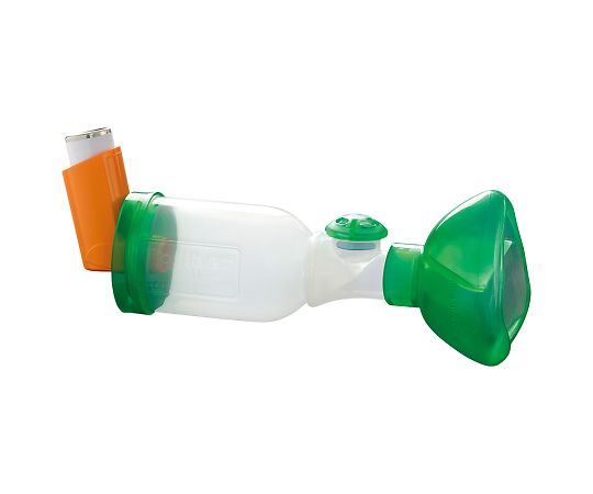 ティップスヘイラー（pMDI用吸入補助器具）　幼児用マスク付画像