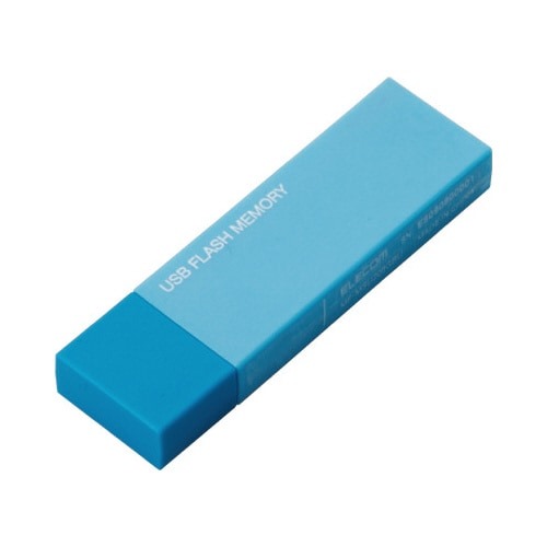 ＵＳＢメモリ　セキュリティ　１６ＧＢ　ブルー画像