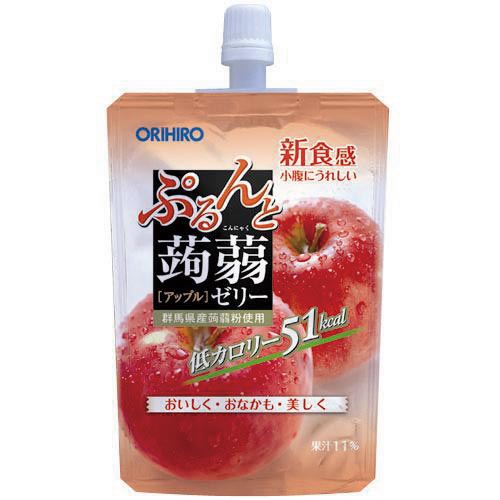 ぷるんと蒟蒻ゼリースタンディングアップル×８画像