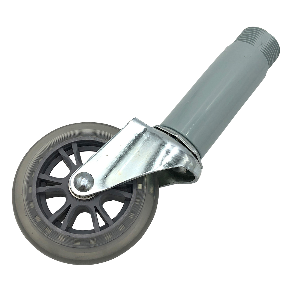 サイレントプラスチックワゴン用静音キャスター　ストッパー無