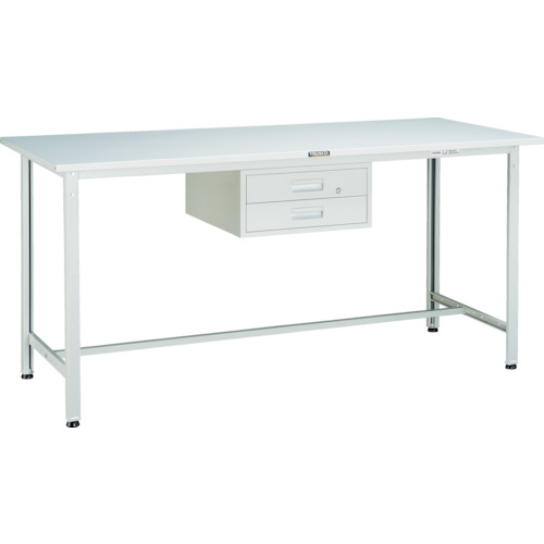 HSAE型立作業台 1800×900×H900 2段引出付 ﾎﾜｲﾄ 1台画像