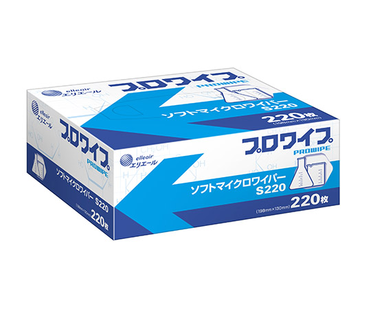 エリエール　プロワイプ　ソフトマイクロワイパーS220　220枚×72箱画像