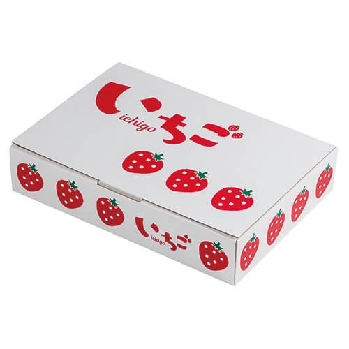 イラストいちご平詰め２５０ｇ２Ｐ画像