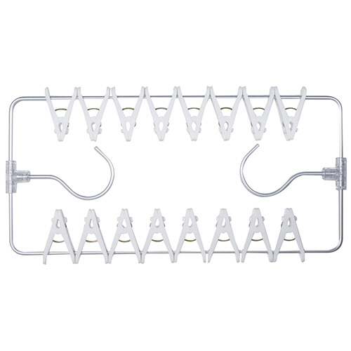 一度に外せる ｽﾘﾑ角ﾊﾝｶﾞｰ ﾋﾟﾝﾁ16個付 1個