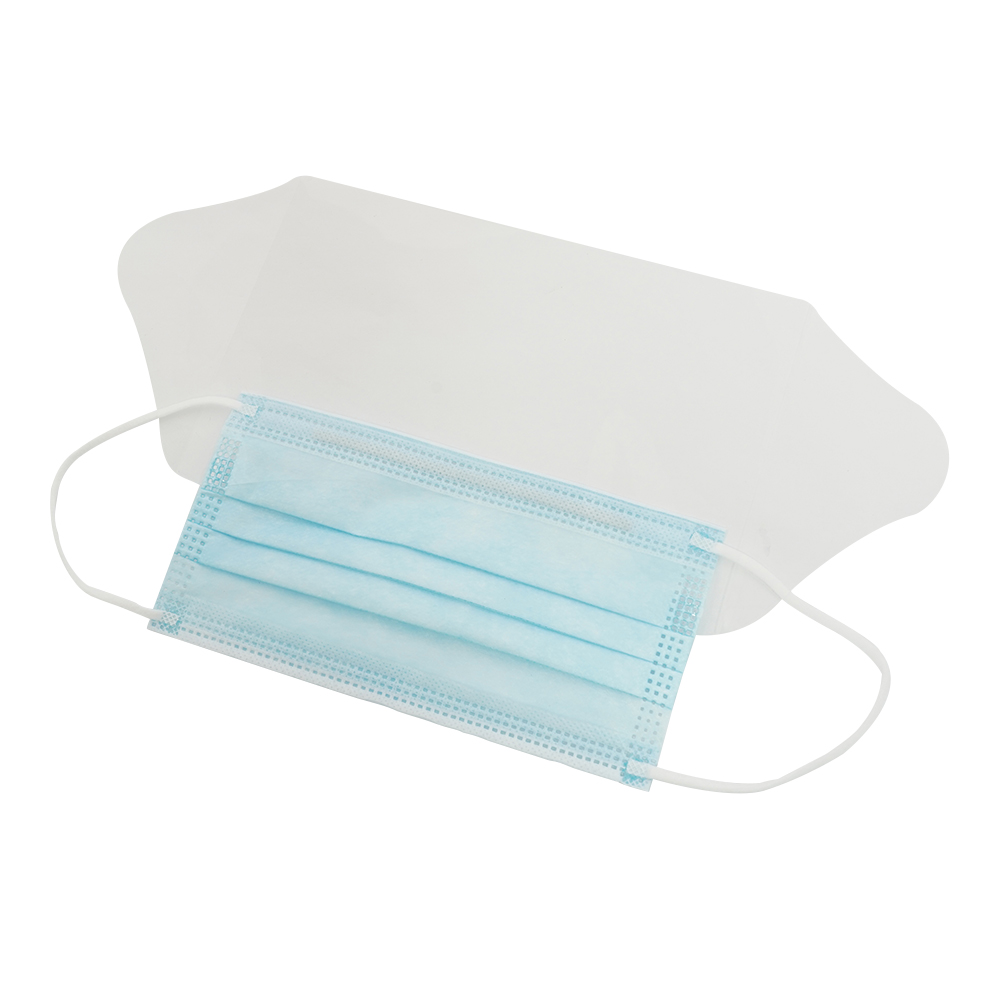 快適フェイスマスク（ワイドシールド付き）1箱（25枚入）画像