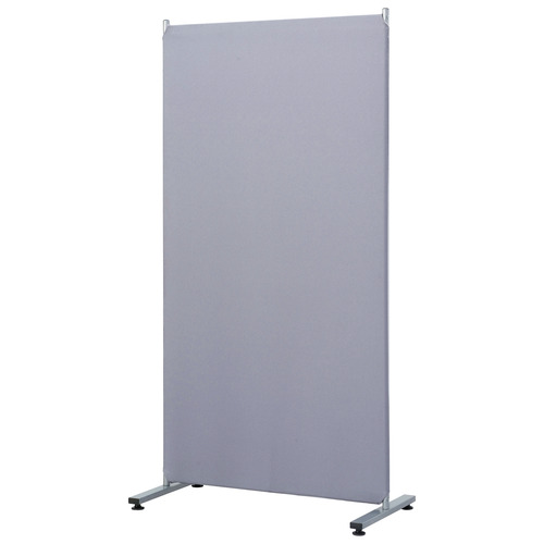 簡易ﾊﾟｰﾃｨｼｮﾝ ｸﾛｽ張り 幅800×奥行420×高さ1600mm ｸﾞﾚｰ 1台