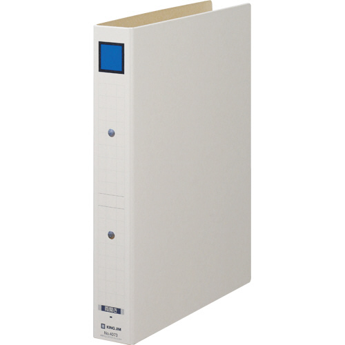 保存ﾌｧｲﾙ ﾄﾞｯﾁ A4ﾀﾃ 300枚収容 30mmとじ 背幅47mm ﾋﾟｸﾄ青 1冊画像