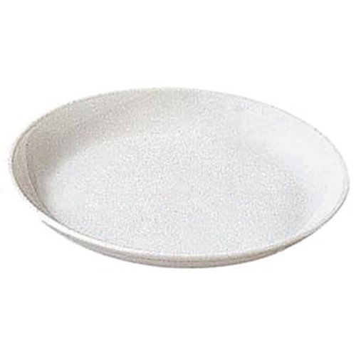 食器 No.1712W ポリプロ給食皿16cm (ホワイト) エンテック