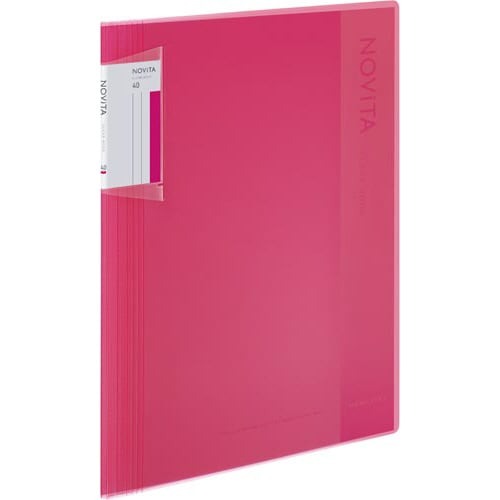 〈ノビータ〉（固定式）Ａ４縦４０枚ピンク×１０画像