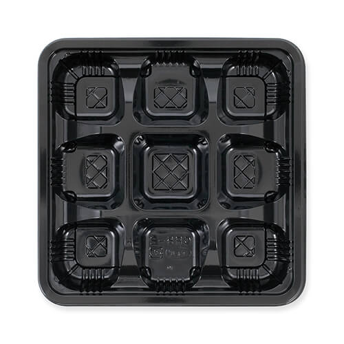 エフピコチューパ 弁当容器 CR-5-2 本体 黒 50枚画像