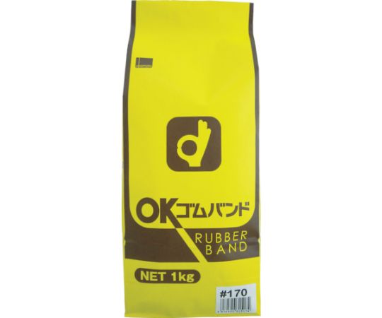 ゴムバンド 1KG袋入 （2260本入）画像